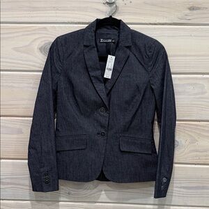 New York & Company Women's Dark Gray Blazer